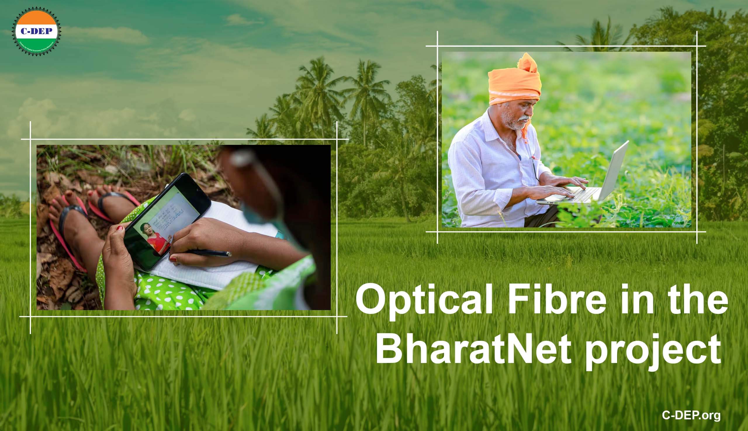 Optical Fibre in the BharatNet project